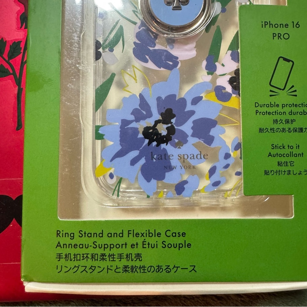 kate spade Blue and Yellow Floral Phone Case